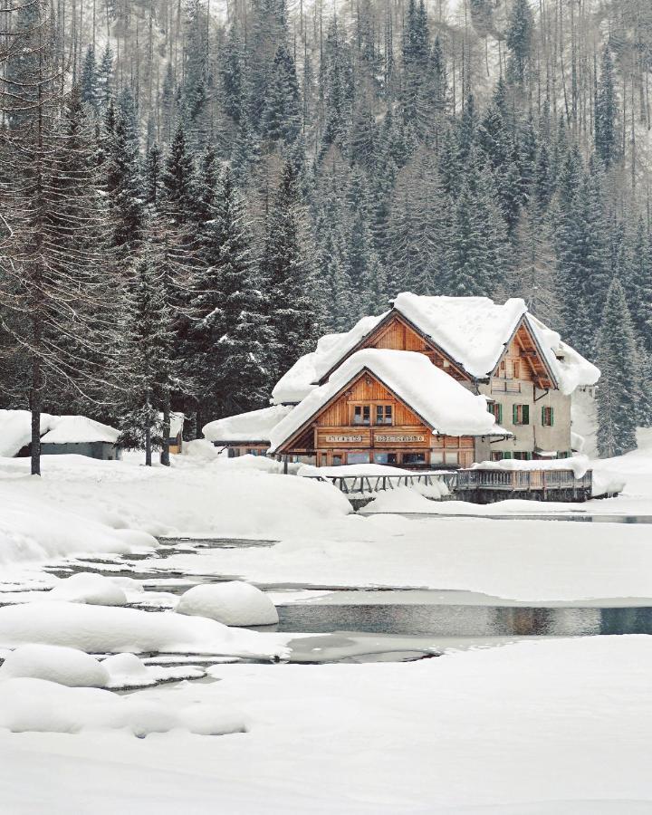 Rifugio Lago Nambino Мадонна-ди-Кампильо Экстерьер фото